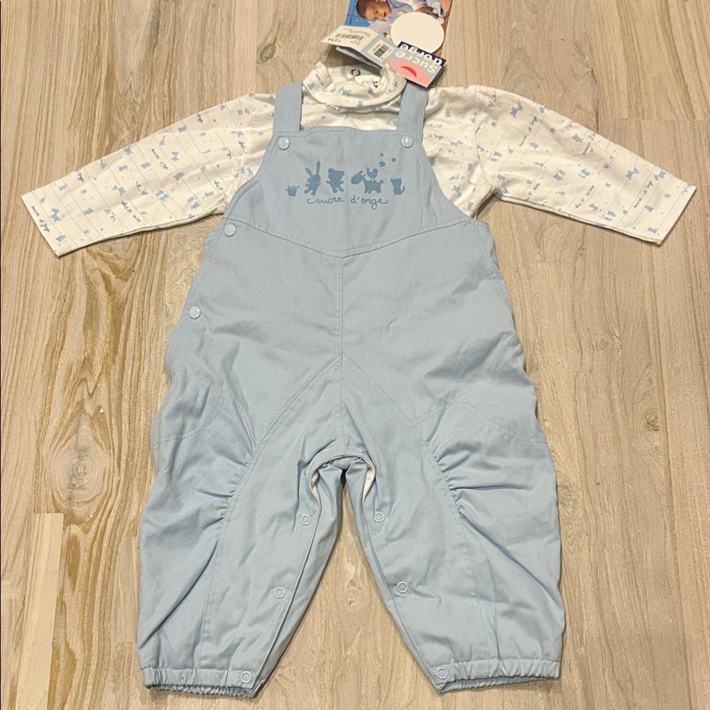 French Sucre D’Orge Winter 2-Piece Overalls